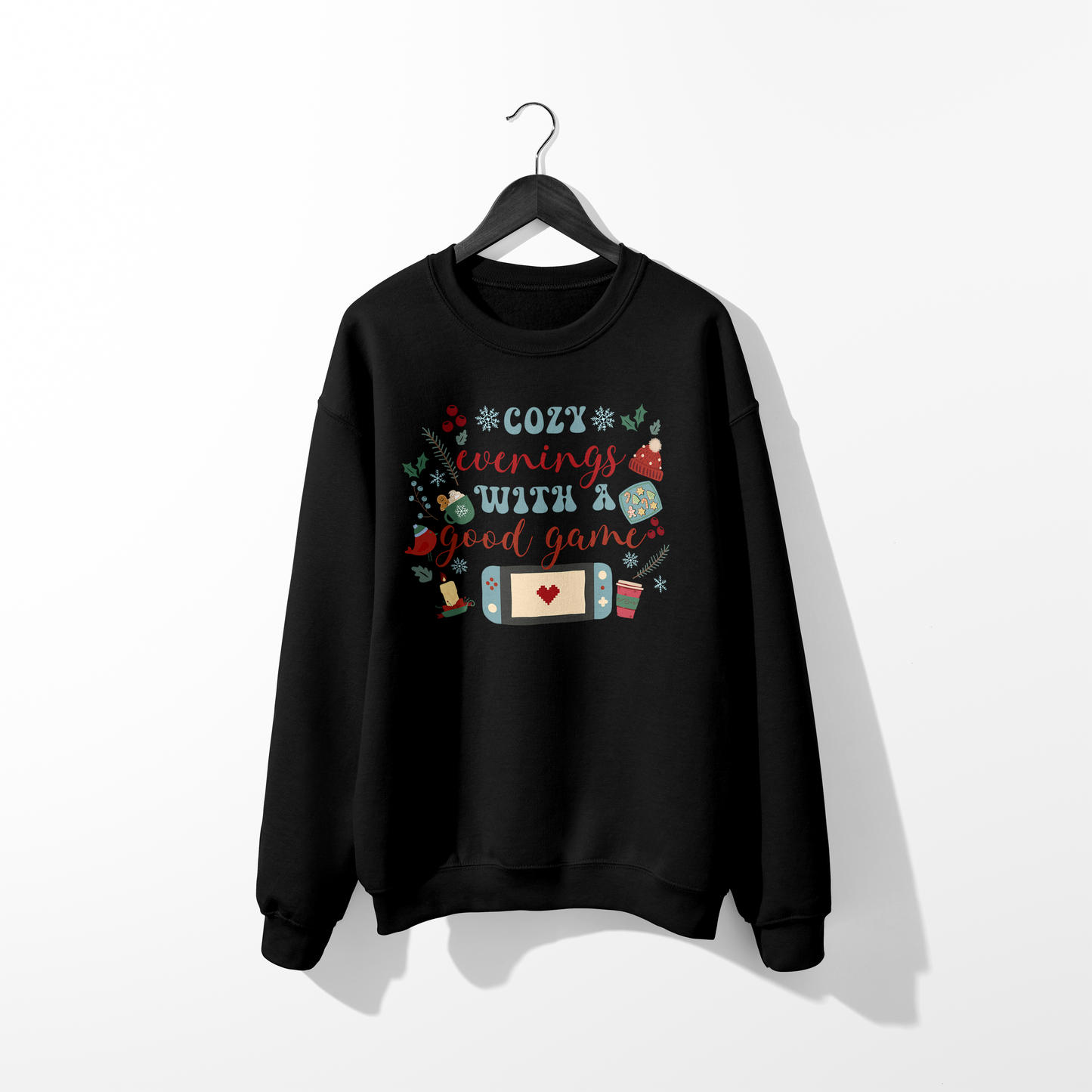 Cozy Winter Gaming Sweatshirt