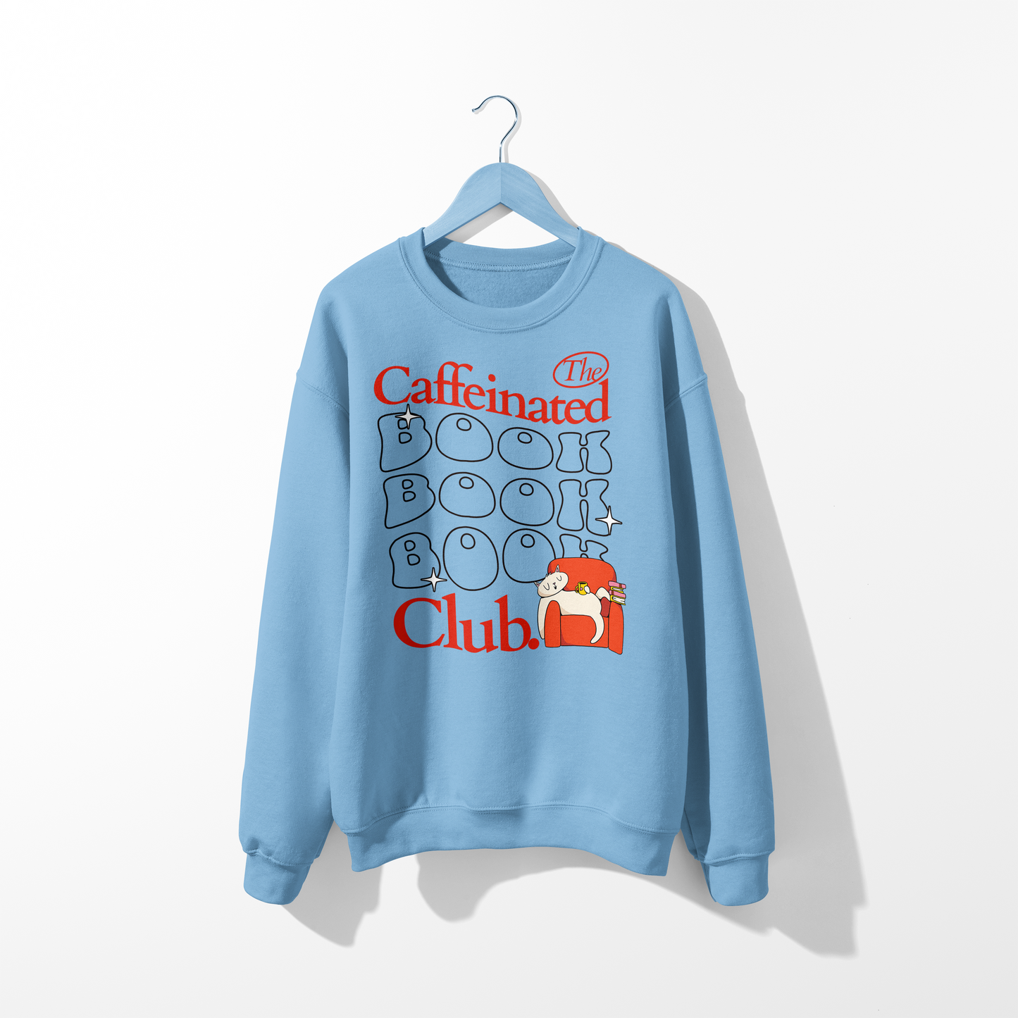 Caffeinated Bookclub Sweatshirt