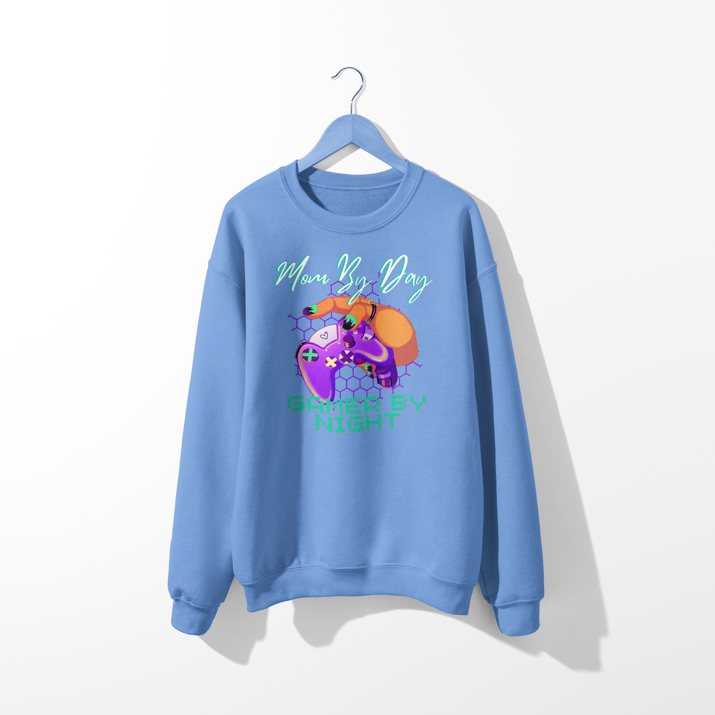 Mom By Day Gamer By Night Sweatshirt