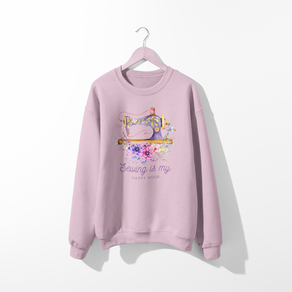 Sewing is my Happy Place Sweatshirt