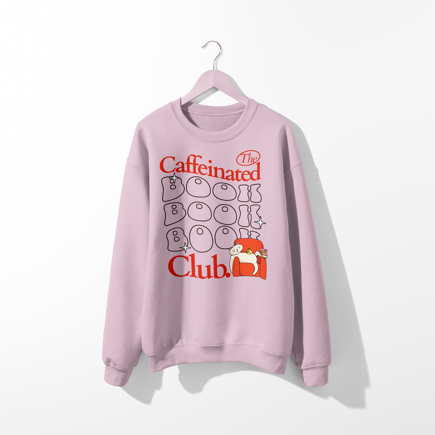 Caffeinated Bookclub Sweatshirt